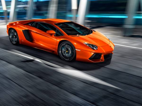 Photograph Migs  Lamborghini Aventador Lp700 Front 3q Motion on One Eyeland